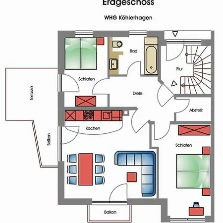Apartment Kleines Ritz