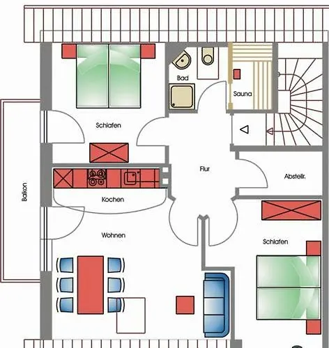 Kleines Ritz Апартаменты