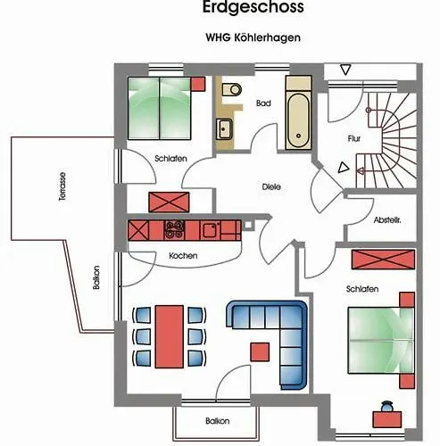 Апартаменты Kleines Ritz